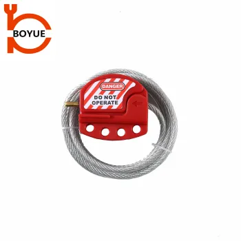 Secure Cable Management Solution: Brady Adjustable Cable Safety Lock