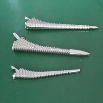 Customized taper file type equipment medical parts