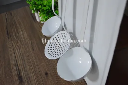 Steel Enamel Kitchen Utensil Set Kitchenware