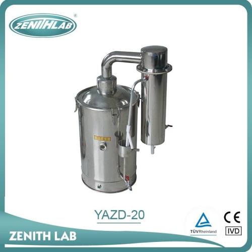 Destilador de agua de acero inoxidable yazd-20