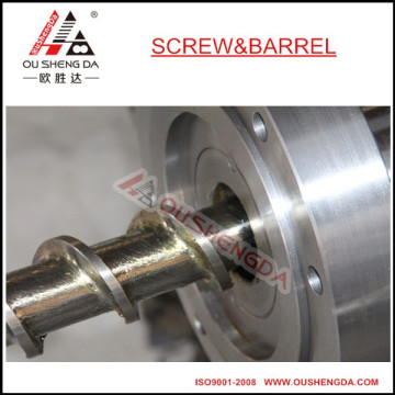 ทังสเตนคาร์ไบด์ bimetallic กระบอกสกรูเดี่ยวสำหรับการรีไซเคิลถุงฟิล์ม PVC PP PE