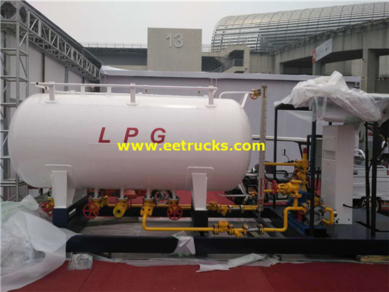 10cbm 5ton Skid LPG na tsire-tsire