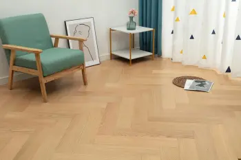 Nature color oak engineered herringbone parquet