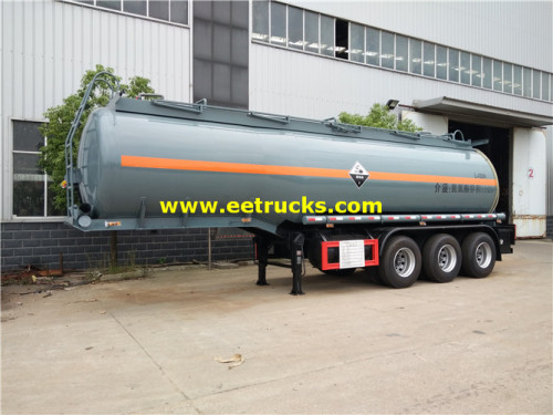 29500 Liter 30T HCl Tanker Semi-Trailer