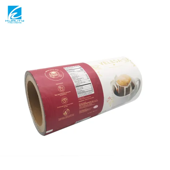 Custom Size Color Printed Food Packing Film Bags for Instant Coffee Powder