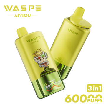 Waspe 60000 Puffs Rechargeable Vape Portugal Wholesale