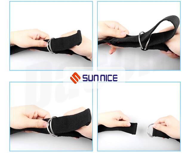 yoga strap stretch