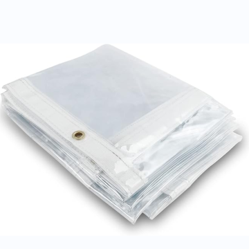 Transparent Waterproof PVC Tarp Curtain for Garden and Patio