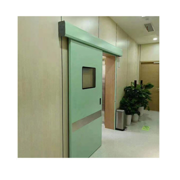Professional China automatic stainless steel clean room sliding door for hospital laboratory