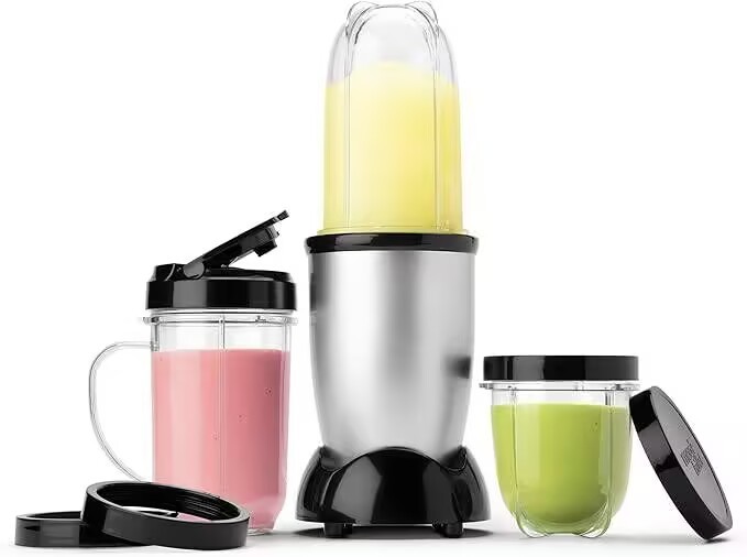 Small - sized Silver 11 - piece Juicer Set