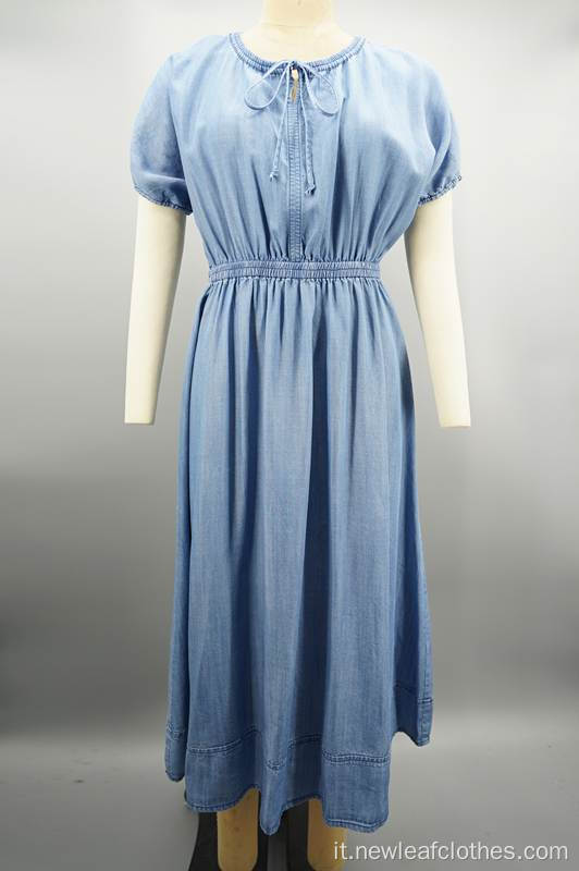 Denim Dolman Sleeve ha raccolto Dolman