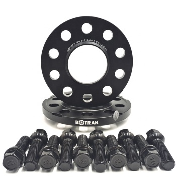 BOTRAK WS Hub Centric PCD 5x112 66.6mm Bore Forged Wheel Spacers 12.5mm for Audi A4 B8/B9, A5, A6, A7, A8, C7, C8, S4