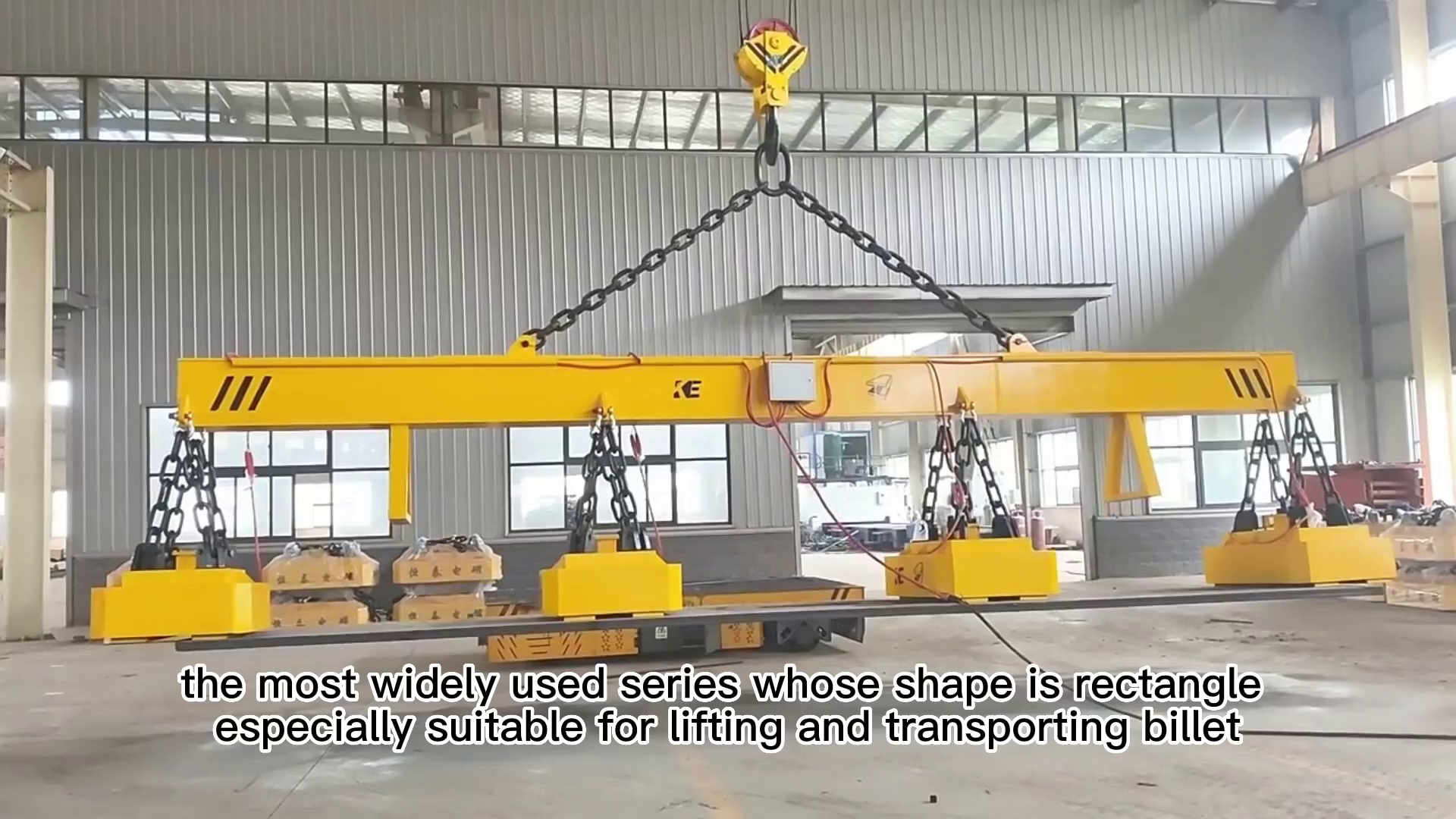 Electric Lifting Magnet for Crane - 1 Ton Circular Lifting Magnet