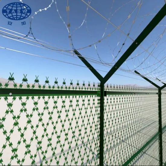 Anti-Rust Concertina flat wrap razor wire
