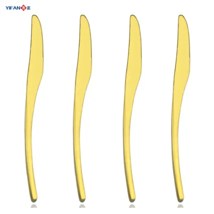 International cutlery,full gold cutlery,full gold flatware