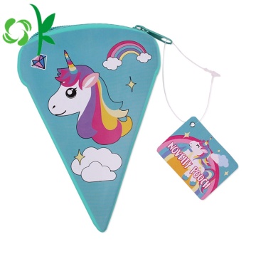 Thiết kế đáng yêu Mini Unicorn Silicone Coin Purse