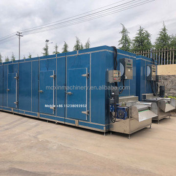 MX Complete 2000 Kg/h Automatic Belt Dryer for Konjac Chips