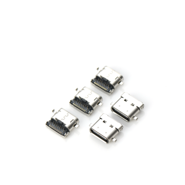 24-pin Mid-mount USB-C Female Connectors