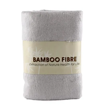 100% Natural bamboo fiber face towel