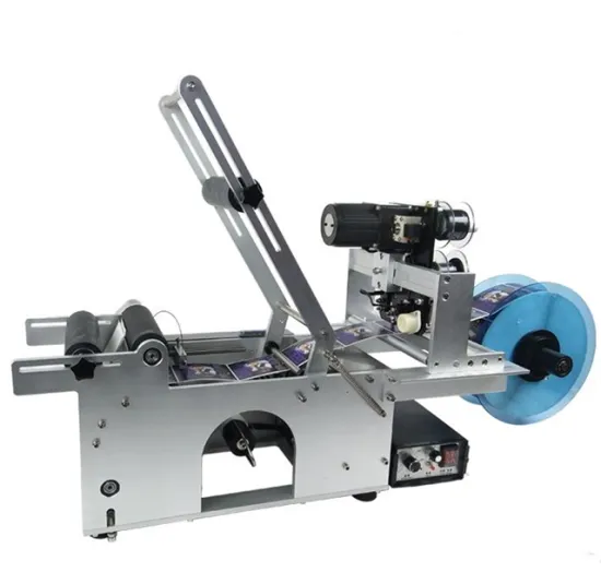 Semi-Automatic Bottle Labeling Machine with Date Code Printer
