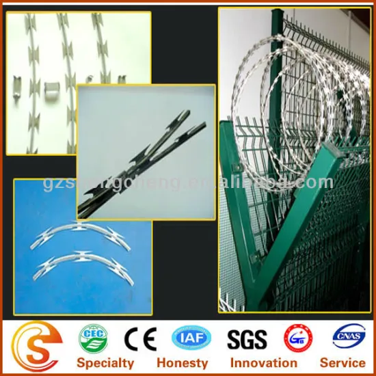 pvc coated razor barbed wire mesh (directly factory)