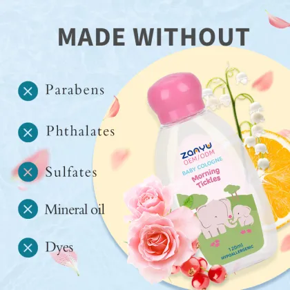 Original Unisex Baby Cologne Water 120ml - Private Label Eau De Cologne for Babies from China Supplier