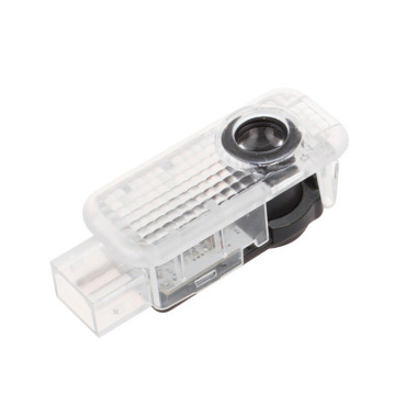 2 PC Aluminum LED Car Shadow Lights for Audi A1 A3 A4 A8 Q3 Q5 Q7