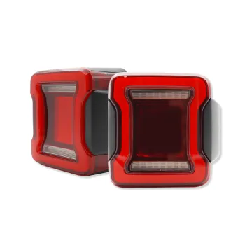 2PCS JK EU Version LED Taillights for Jeep Wrangler 2007