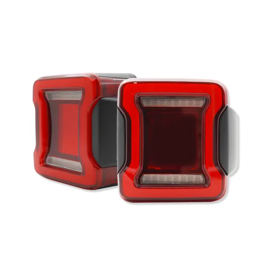 2PCS JK EU Version LED Taillights for Jeep Wrangler 2007