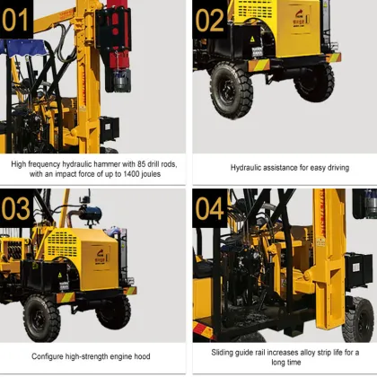 High Efficiency Construction Equipment: Pile Drivers, Guardrails, and Core Engines