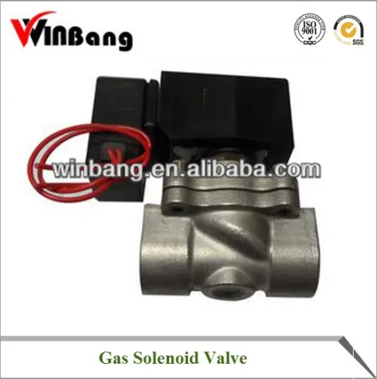 Stainless Steel Energy Saving Gas Solenoid Valve