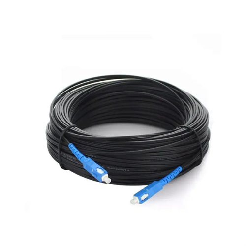 fiber cable patch cord 100m pre connectorized ftth fiber cable patch cord Manufactory