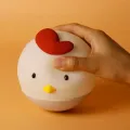 Adorable Slmo Silicone Chicken Night Light para habitaciones para niños