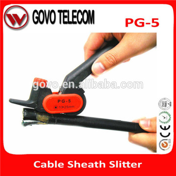 Fiber Optic Tool;Cable sheath cutter slitter PG-5 Cable Stripper