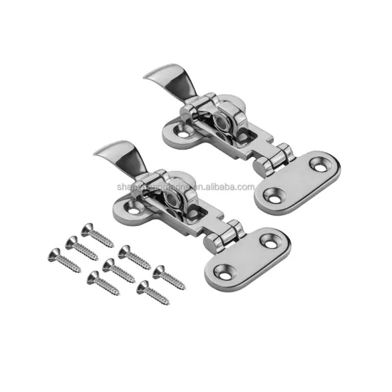 High-Quality 304/316 Stainless Steel Marine Hardware Hatch Latch Lock for Boats