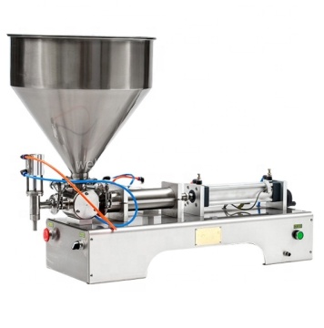 semi automatic small piston beverage honey shampoo nail cosmetic plastic paint bottle liquid paste packing and filling machine