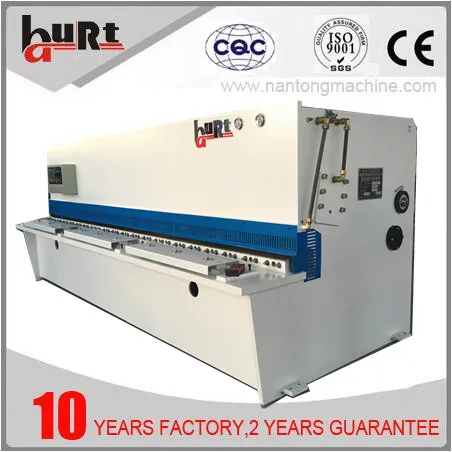 4m E21 NC shearing metal sheet machine
