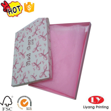 Underwear Packaging One Piece Paper Box With Lid