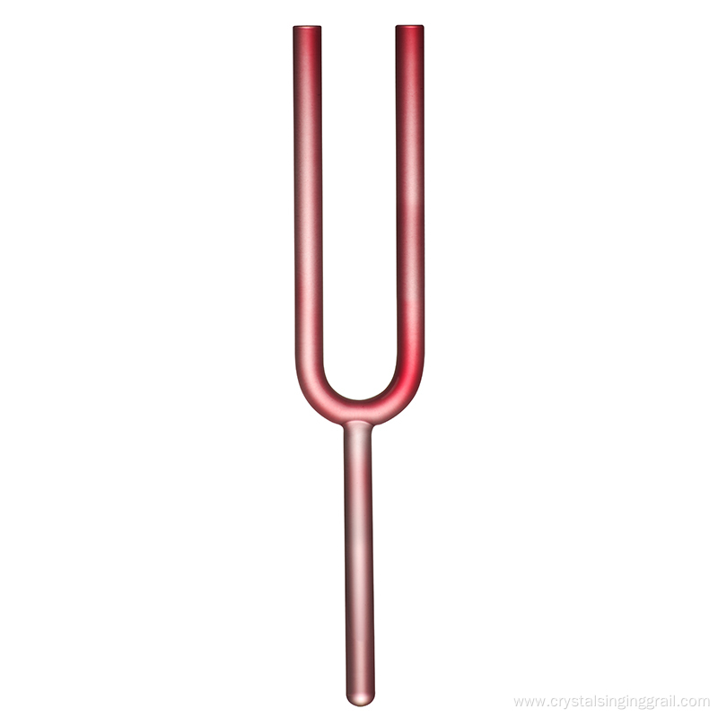 Rainbow Chakra Quartz Crystal Tuning Forks