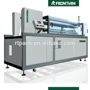 Secondary packaging machine with case erector