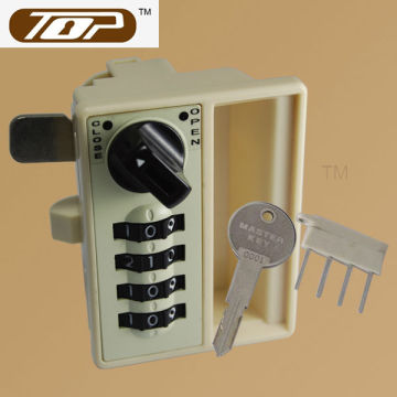 4 digital code locker lock