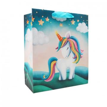 UNICORN PAPER  GIFTBAG 12-0