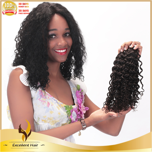 New product best selling chinese virgin hair kinky curl hair extension in North America