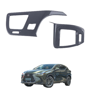 Bingkai trim serat karbon dan ventilasi udara untuk Lexus NX 2022 ABS AKSESORI INTERIOR