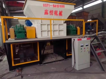 car body in industrial shredder machines for sale