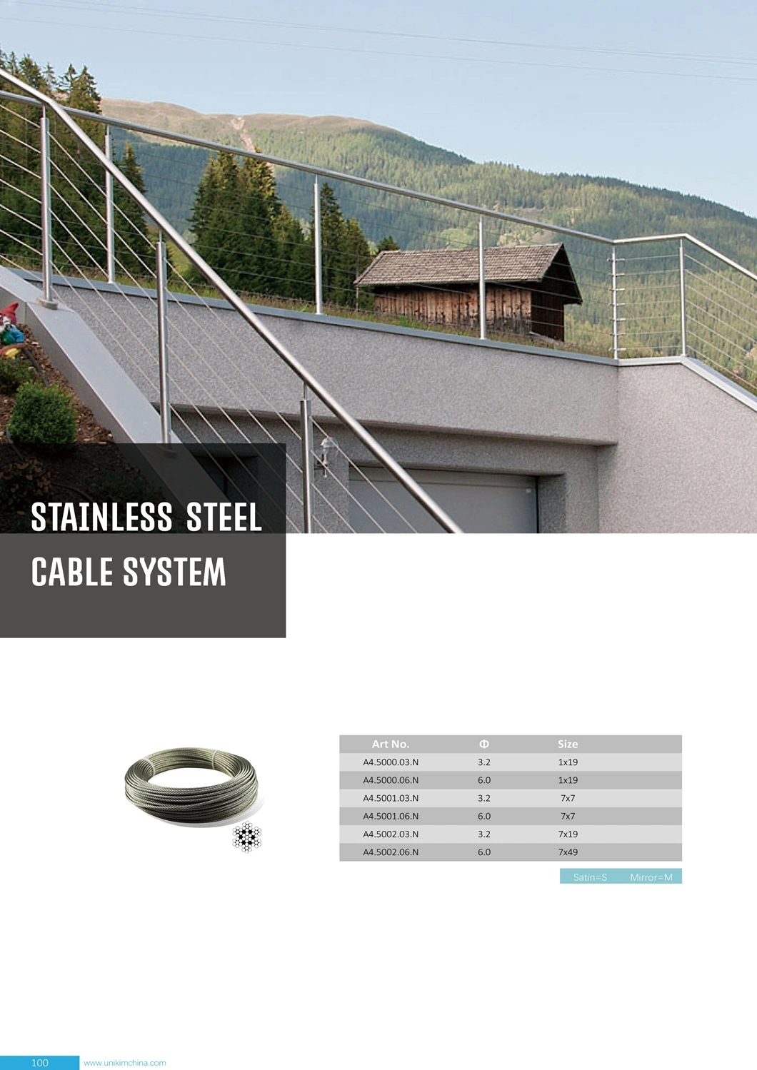 Deck Cable Railing Wire Rope Fittings, High Quality Deck Cable Railing ...