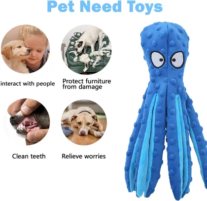 Plush Pet Toy Squeaky Chewy Dog Cat Toy
