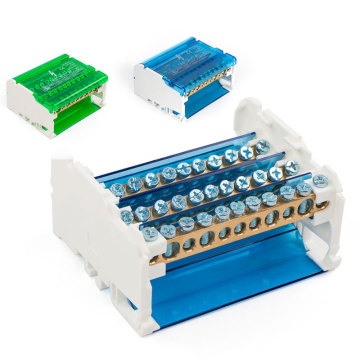Serie de caja de cruce modular británica de alta calidad 411 - Bloque terminal de 4in11 de agua.