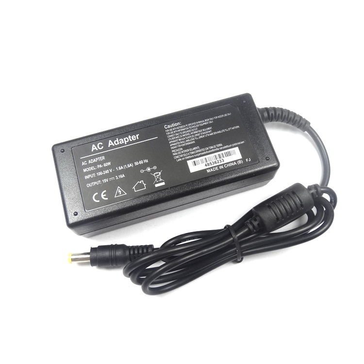 Adaptateur CA pour ordinateur portable 19V 3.16A pour Samsung 5.5 * 3.0mm