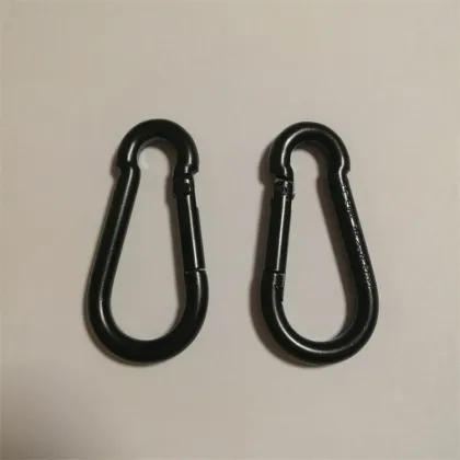 Black Carabiner Dog Snap Hook